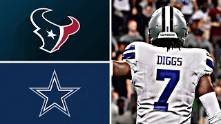 Texans vs Cowboys Week 11 MNF Stefon Diggs Trevon Diggs