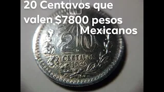 Moneda de 20 centavos de 1939