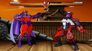 Magneto vs Varnage - High level Awesome fight!