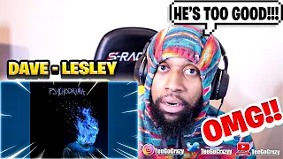 UK WHAT UP🇬🇧!! THIS WAS LIKE WATCHING A MOVIE!! Lesley - Dave feat. Ruelle Lyrics (REACTION)