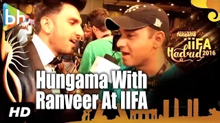 Ranveer Singh Creates HUNGAMA At IIFA Awards 2016