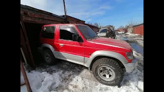 Восстановление mitsubishi pajero 2 (ЧАСТЬ 1. Разборка)