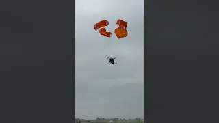 Flying Car Parachute Opening Full Recording