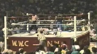 WWC: Carlos Colón & Huracán Castillo Sr. vs. Stan Hansen & Chicky Starr (1986)