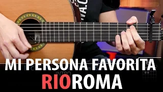 Mi Persona Favorita Acordes para guitarra ( Cover letra y demo )