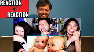 99% of People Lose This Try Not To Laugh Challenge | Funny Babies! |Jaby koay | Reaction ka Reaction
