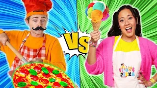 How to Cook Pizza on School Bus! | Food Truck | Ellie Sparkles | WildBrain Zigzag