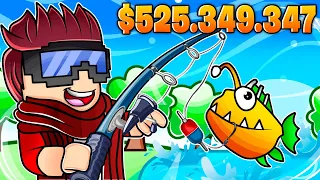 Jeg Fanger Den SJÆLDNESTE Fisk I Fishing Frenzy Simulator!