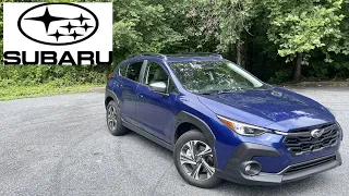 2024 Subaru Crosstrek: POV Start Up, Test Drive, Walkaround and Review