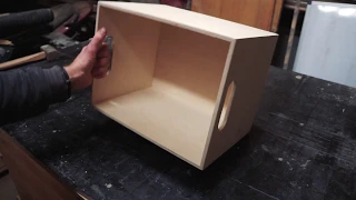 Baltic birch plywood storage box