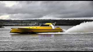 Thunder Child II, Day of re launch and speed trials