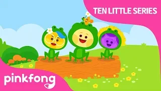 Ten Little Frogs | Ten Little Series | Count to Ten | Pinkfong Songs for Children