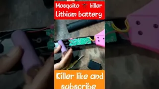 lithium battery change in Mosquito bat