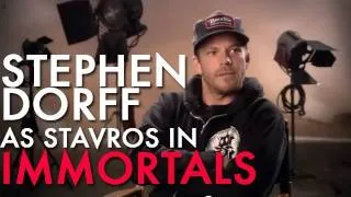 A Look Inside Stephen Dorff's Character Stavros in Immortals