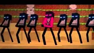 PSY GENTLEMAN MV Parody Minecraft ENDERMAN