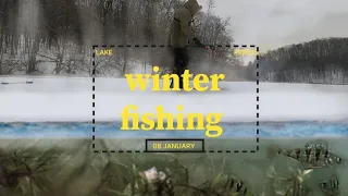 Зимняя рыбалка 2024. первый лёд. ловля на балансиры.