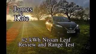 62kWh Nissan Leaf Review And Range Test