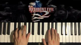 HOW TO PLAY - Resident Evil 2 - Save Room Theme (Piano Tutorial Lesson)