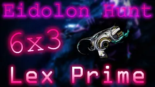 Solo 6x3 | Lex Prime | RTA 8:00.373 | Warframe Eidolons