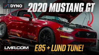 2020 E85 Mustang GT | Lund Tune Dyno Results