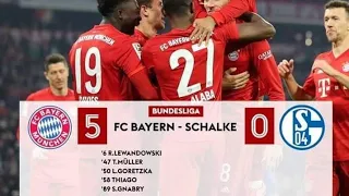 Bayern Munchen vs Schalke 04 5-0 all goals & extended highlights | HD video 25/01/2020