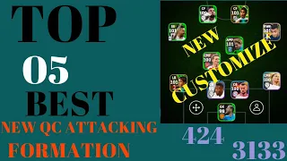 TOP 5 BEST QUICK COUNTER ATTACKING FORMATION EFOOTBALL 24| TOP 5 BEST LB ATTACKING FORMATION PES24 .