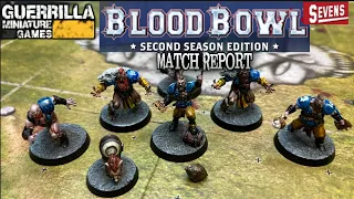 BLOOD BOWL: Sevens Match Report - Amazons vs. Norse