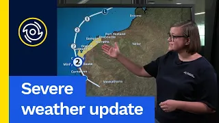 Severe Weather Update 22 February 2024: Lincoln to re-strengthen to tropical cyclone off WA coast