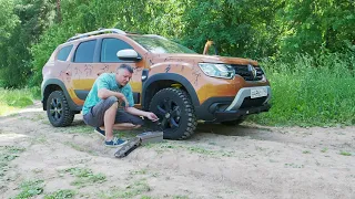 Тестируем как плющатся шины Cordiant Off-Road 2 на низком давлении