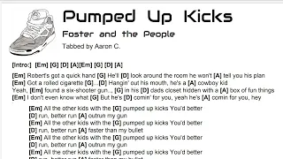Pumped up Kicks Foster the People ukulele tutorial