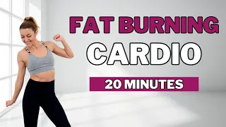 🔥20 Min FAT BURNING CARDIO for WEIGHT LOSS🔥KNEE FRIENDLY🔥NO JUMPING🔥FULL BODY BURN🔥