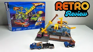 Hot Wheels Car Crusher Playset (2005) & Matchbox Scrapyard 5-pack (1998) Retro Unboxing and Review