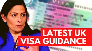 LATEST ADVICE FOR UK VISA APPLICANTS PUBLISHED BY THE UK HOME OFFICE | UK VISA NEW RULES 2021