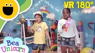Show and Tell with Bea Unicorn! | VR 180 Video (Sesame Studios)