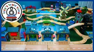 Thomas and Friends! DAD BUILDS A MYSTERY BAG TRACK! Fun Toy Trains for Kids!