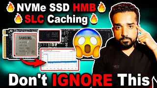 ⚠️Don't IGNORE This⚠️DRAM-Less SSD vs HMB & SLC Caching Explained @KshitijKumar1990