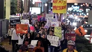 Trump karşıtı gösteriler dördüncü gününde