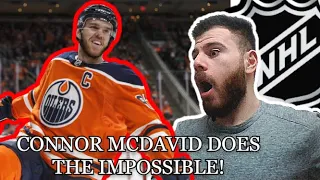 SOCCER FAN Reacts To Connor McDavid Does The Impossible!