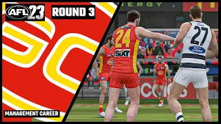 Bounce Back - AFL 23 - Manager Mode - Episode 3 - Round 3