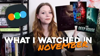 WHAT I WATCHED IN NOVEMBER | LETTERBOXD RECAP