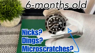 Rolex Submariner 6-month wear and tear review. What to expect?