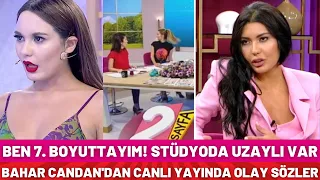 Bahar Candan'dan Canlı Yayında Ağızları Açık Bırakan Sözler