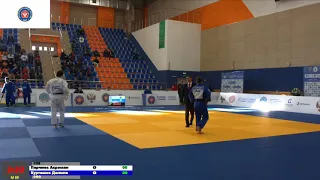 66 kg Парчиев А Курташов Д 13 12 2019 Т3 Кубок России по дзюдо среди мужчин и женщин, МАЙКОП