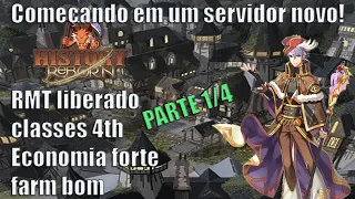 History Reborn: Começando do zero em um novo servidor! (parte 1/4)