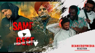 Same Beef Song | BOHEMIA | Ft. | Sidhu Moose Wala | Byg Byrd | New Punjabi Songs, | REACTION