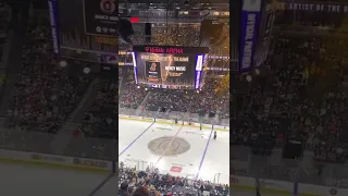 Mercy Music blaring inside T Mobile Arena during the Las Vegas Golden Knights game! #NHL