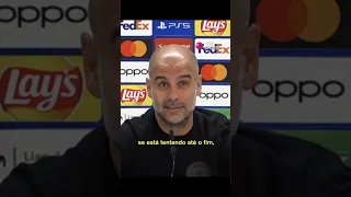 GUARDIOLA FALA SOBRE O VINI JR. #shorts