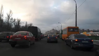 Практика вождения в заторах