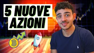 I MIEI INVESTIMENTI GENNAIO 2021! COMPRO Bitcoin e 5 NUOVE AZIONI!