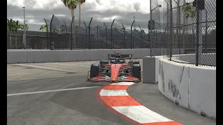 IRACING F1 Mercedes W13 long beach GP tour race lap (1:02.66)